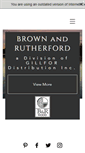 Mobile Screenshot of brownandrutherford.com